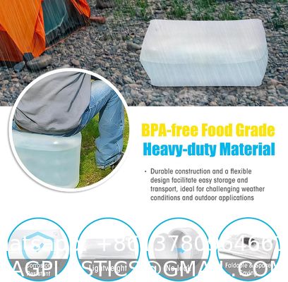 Water Storage Bladder, 100 Gallon Heavy Duty Food-Grade Plastic Bag, For Emergency Water Bank, Ideal For Bathtub Water Storage, Camping, Gardening And Agricultural Irrigation.