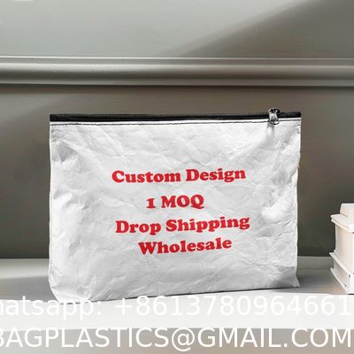 zipper bag, ziplock bag, zipper purse, High Quality Products Print On Demand Custom Fashionable Exquisite Large-Capacity Paper Storage Bag Extremely Simple Portable