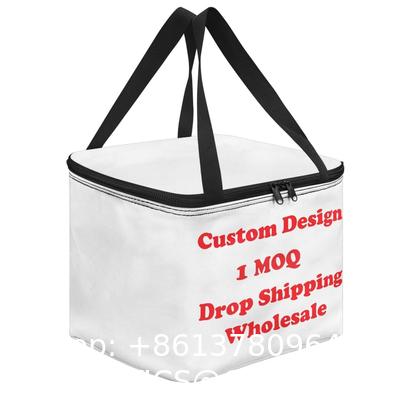 Thermal Cooler Insulated Bag, Shopping Cooler Bag Fabrics Print On Demand Custom Dirty Clothes Basket Large Laundry Basket Durable Dirty Clothes Storage Laundry Bin