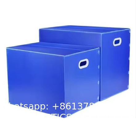 Customizable PP Plastic Storage Box Multi-Size Foldable Moving Organization Boxes 4mm Thickness Cut Processed To Order
