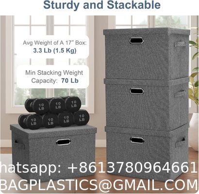 Closet Storage Fabric Storage Bins for Shelves Stackable Clothes Storage Bins With Lids,Closet Organizers Fabric Printing Box For Home Office,Blanket Clothes Organizers, Under Bed Storage Containers