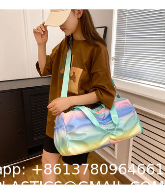 Travel Duffle Bag, Waterproof Sport Tote Gym Bag For Women Men, Overnight Weekender Carry On Bag With Wet Pocket