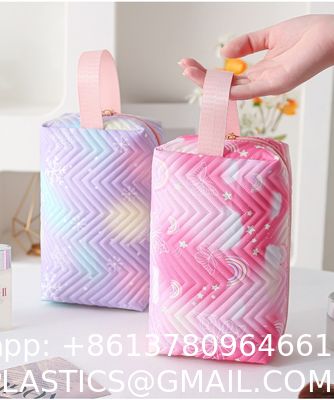 Galaxy-Purple Travel Toiletry Bag, Waterproof Hanging Wash Bag Toiletries For Girls, Kid Travel Toiletry Bag Kit Makeup Case Cosmetics Organizer for Men Women