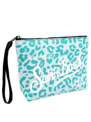 Wholesale Custom Logo Straw Clutch Makeup Bag With Zipper Durable Logo Pattern Flat Bag For Outdoor Activities Evening Clutch Bags for Women