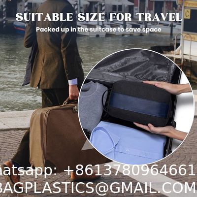 Sustainable Travel Toiletry Bag - Large Toiletry Bag For Men, Water Resistant Skincare Bag, Travel Bag For Toiletries