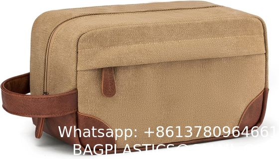 Travel Toiletry Bag For Women And Men, Water-Resistant Shaving Bag For Toiletries Accessories, Foldable Storage Bags With Divider And Handle For Cosmetics Toiletries Brushes Tools