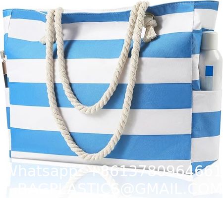 Hot Selling Multifunctional Large Capacity European And American Classic Popular Beach Bag Travel Holiday Gym Essential