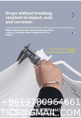 25L Plastic Barrel White Food Grade Square Jerry Can HDPE 25 Litre Chemical Drum Transparent 25 KGS Container Food Grade Square Plastic Bucket Jerrycan Laboratory Waste Liquid Drums Thickened Stack