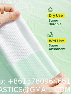 Disposable Face Towels, Biodegradable Facial Cleansing Towels, Ultra Soft & Thick Cloth For Sensitive Skin, Makeup Remover Dry Wipes, Lint-Free Towelettes For Cleansing