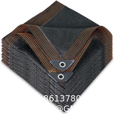 Wholesale HDPE Mono Green Agriculture Shade Tarps UV Treated Windbreaker Dump Truck Mesh For Outdoor Use Plain Style Mesh Tarp with Grommets, Resistant Garden Sun Shade Netting with Taped Edge