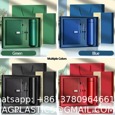 High End Gift Set Corporate Luxury Gift Promotion Items Notebook Umbrella Vacuum Flask Speaker Note Book Gift Set  Umbrella Vacuum Flask Pen USB Flash Drive Mouse Notebook Name Card Holder Bookmark