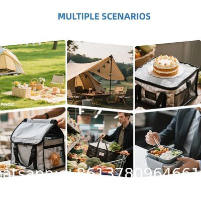 Large Grocery Storage Fast Food Free Delivery Thermal Distribution Motorcycle Food Delivery Bag Bike Boxes Takeaway Rider Food Waterproof Thicken Outdoor Backpack Food Delivery Insulated Pizza Bag