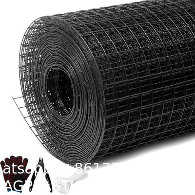 Chicken Wire Fencing, 19Gauge, Vinyl PVC Coated Mesh, Welded Wire Mesh, Perfect For Gopher Wire, Rodent Mesh, Tree Guard, Chicken Coop