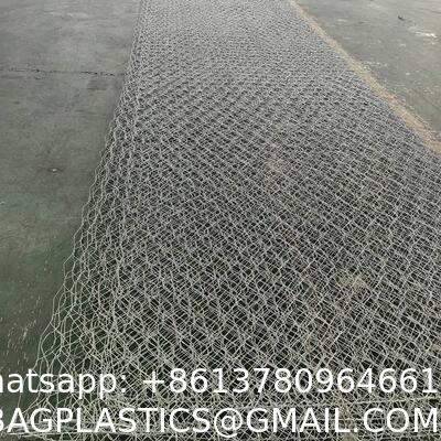 Galfan Welded Gabion Retaining Walls 200x100x50 Welded Gabion Box 2x1x0.5m Gabion Basket Stone Cage Garden Fence Garden Stone Wire Basket Fencing