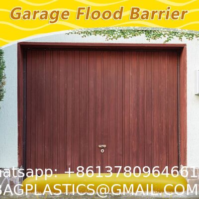 Flood Barriers For Home Reusable Flood Prevention Barriers Water Barrier For Flooding PVC Flood Bags Sandbag Alternative PVC Water Diversion Tubes With Fixed Handle (6 Ft X 20 In X 12 In)