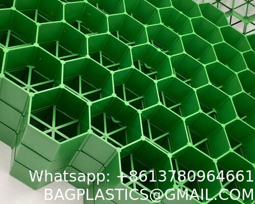 Permeable Grass Pavers Grid Flat-Interlocked,HDPE Plastic Shed Base For Landscaping And Soil Reinforcement In Parking Lots,RV And Boat Storage Pads,Driveways (8 Pieces/22 Sq.Ft.) (Green)