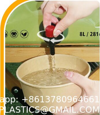 water bag water container water pouch water jug water pack Outdoor Water Bag with Faucet, Random Color 8 L(281 oz) Thick PE Folding Camping Water Bag for Outdoors