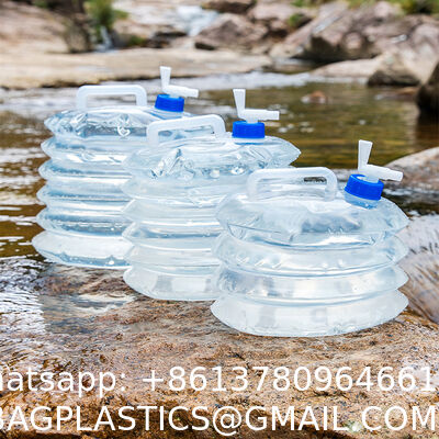 Gallon Premium Collapsible Water Containers: Large Capacity Food - Grade LDPE, BPA - Free, Ultimate For Camping & Hiking. With A Patented Leak - Proof Faucet Design