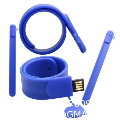 Promotional Products Portable Colorful Silicone Wristband USB Flash Drive 2gb 4gb 8gb 16gb Slap USB 32gb 64gb 128gb Memory Stick Bracelet Flash Drive