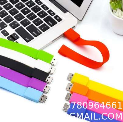 Top Selling 2GB Silicon USB 2.0 Flash Drive Bracelet/Wristband New Product Made in China Custom Blank Usb Flash Drive Silicone Wristband Bracelets for Souvenir