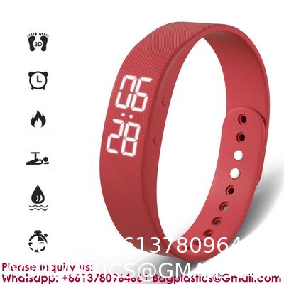 Manufacture Smart Bracelet Fitness Watch Alarm Clock Step Counter Smart Wristband Sport Sleep Monitor Smartband Vibrating Alarm Wristband Electric Clock Watch Shock Silent Sleeps Wrist Sleep Bracelet