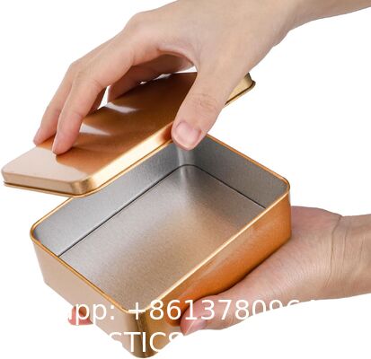 Pack Rectangular Tin Boxes With Lids, Empty Hinged Tins, Metal Storage Organizer Tins For Candy, Treats, Gifts, Favors And Crafts Multipurpose Tin Box, Valentines Day Gifting Tin Box for Gift Giving