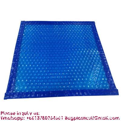 600um Hot Tub Blanket Covers Solar Pool Cover For Swimming Pool Solar Cover Wholesale Custom Shape Color Safety Foam Electric Motor Automatic Solar Heating Bubble Swimming Pool Cover