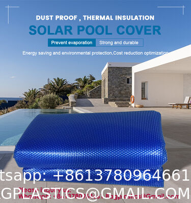 600um Hot Tub Blanket Covers Solar Pool Cover For Swimming Pool Solar Cover Wholesale Custom Shape Color Safety Foam Electric Motor Automatic Solar Heating Bubble Swimming Pool Cover