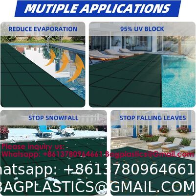 14X26ft, 16X30ft, 17X32ft, 18X34ft, 18X36ft 20x40ft Solar Pool Cover Roof Inflatable Covered Pool For Giant Rectangle Inground Pool Safety Cover – Durable, Reliable Protection Easy Installation