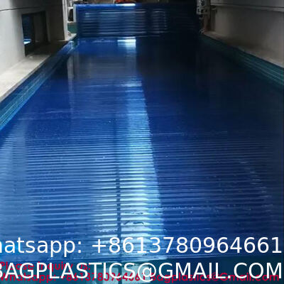 Safe Pool Safety Cover For Kids Safety Transparent Blue PC Blades With Reel Pool Cover Polycarbonate Pool Solar Cover Winter Safety Cover For Swimming Pool