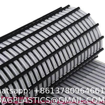 Wholesale Customised Mat Striped Machine Made Swimming Pool mat Bathroom mat Anti-Slip Eco-Friendly PVC Waterproof Floor Mats Modern Anti-slip Solid Drainage Rib Floor Mat