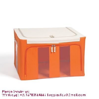 Square Large Space-Saving Linen Cube Foldable Fabric Clothing Storage Drawers Large Capacity Foldable Storage Organizer Fabric Home Storage Box For Clothes Quilt Blanket Wardrobe Clothing Organizer