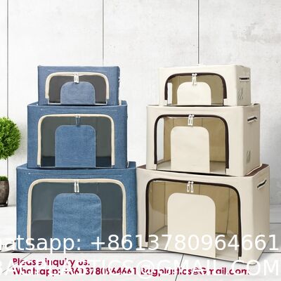 Portable Winter Large Capacity Clothes Storage Bag For Clothes Organizer Underbed Clothes Organizer Oem New Design Household Wardrobe Storage  Closet Organizers and Storage Bins