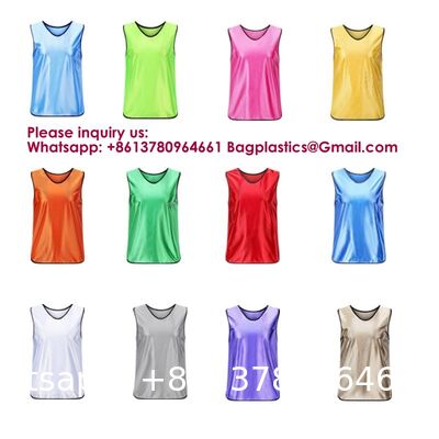 Pinnies Set Of 12/24 Scrimmage Vests, Team Practice Sports For Child Youth/Adult, Lightweight Basketball Jersey Soccer Pinnies Youth with Numbers Scrimmage Team Practice Vests Pennies Jerseys
