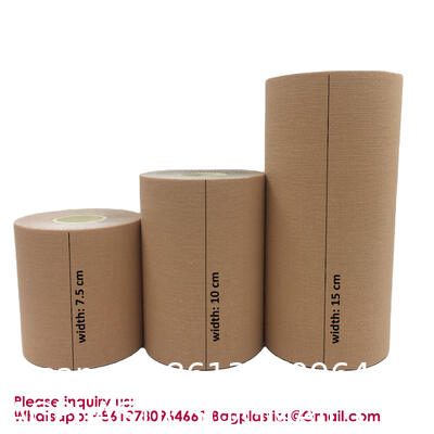 Athletic Finger Sports Rigid Strapping Tape Accepts Logo Therapeutic Elastic Kinesiology Pro Cotton 15 Cm Width 5m Length Accepts Custom Logo Free Tape