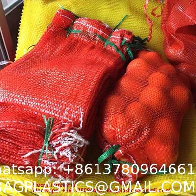 Potatoes Woven Leno Mesh Net Bag 50 Kg For Packing Onions And Oranges Leno Plastic Mesh Bag for Vegetables and Fruit Package From China Supplier Mesh Bag Sacks for Garlic Cabbage Onion