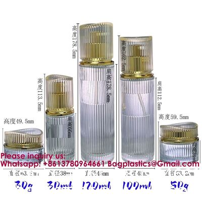 Vintage Refillable Perfume Bottles Glass Empty Spray Bottle Wedding Gifts Car Decor Set, Clear Art Carved Crystal Empty Mini Refillable Perfume Bottle